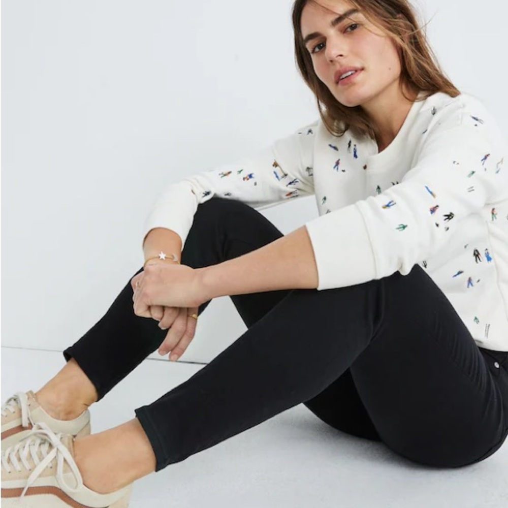 Madewell Black 9” High-Rise Skinny Jeans- sold out online- style J6547